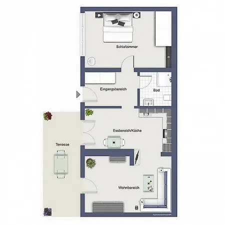 Apartment Birkenweg 11 Souterrain 02